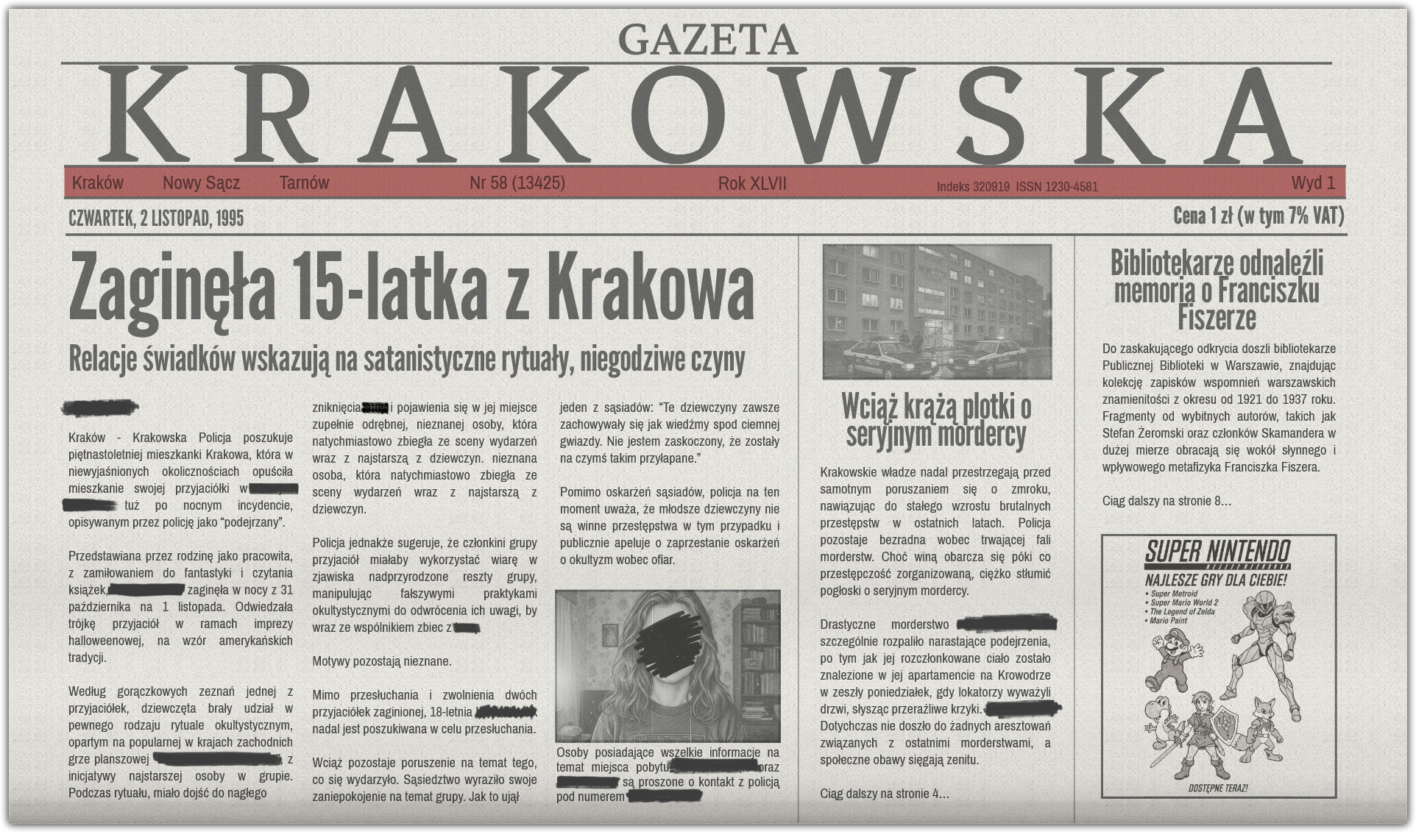 Gazeta Krakowska Nov 2 1995.png